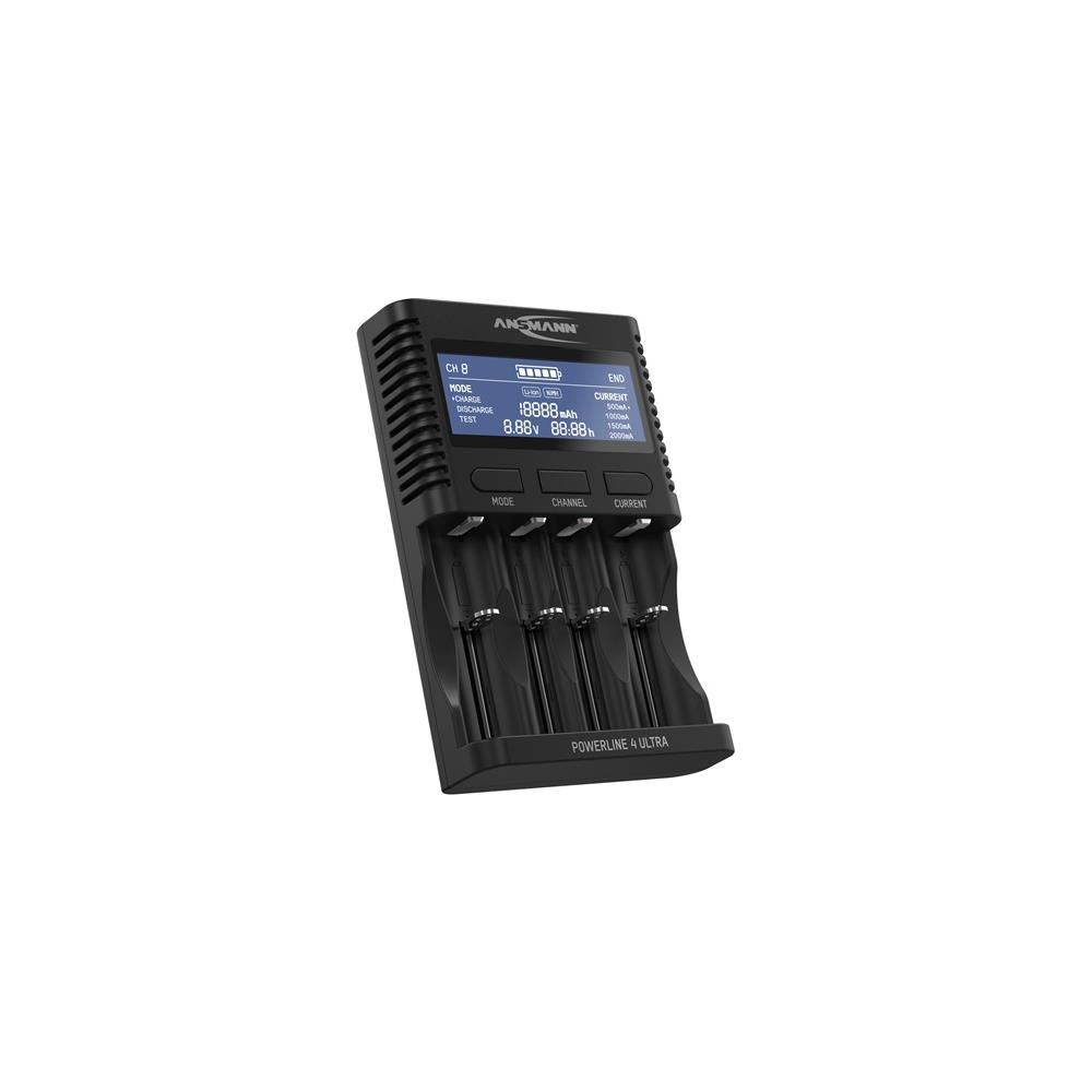 ANSMANN Universal charger UBC-Powerline4Ultra-EU-cb with power unit 1.2 V NiMH, Li-ion 3.6 V - Image 2