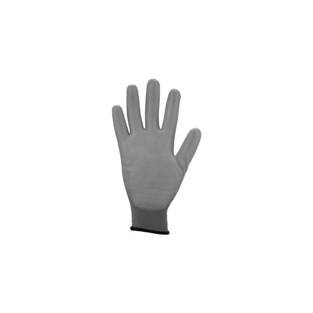 ASATEX Glove  size 9 grey EN 388 PPE category II nylon with polyurethane - Image 5