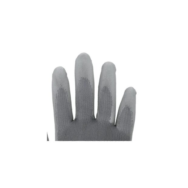 ASATEX Glove  size 9 grey EN 388 PPE category II nylon with polyurethane - Image 3