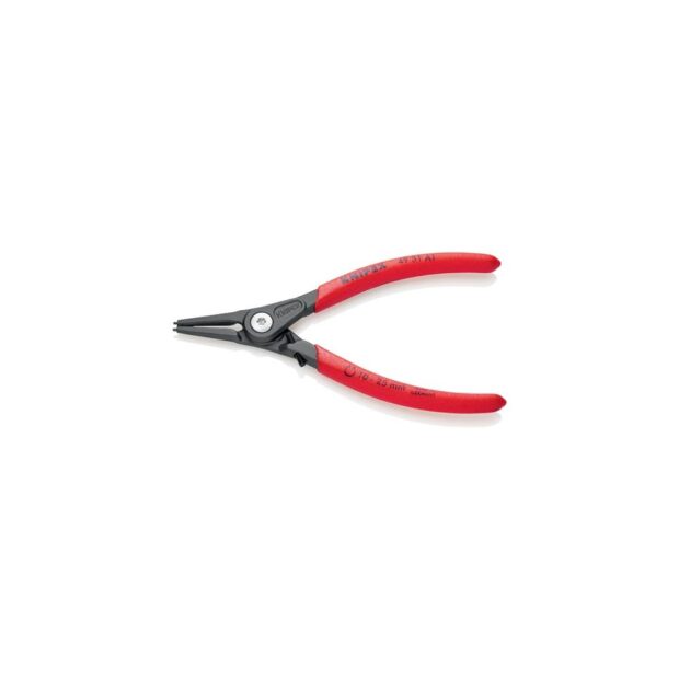 KNIPEX Precision circlip pliers A 1 for shaft diameter 10-25 mm with spread limiter length 140 mm