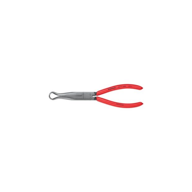 KNIPEX Mechanic's pliers ISO 5745 length 200 mm shape 9 45 deg angled plastic cover - Image 3