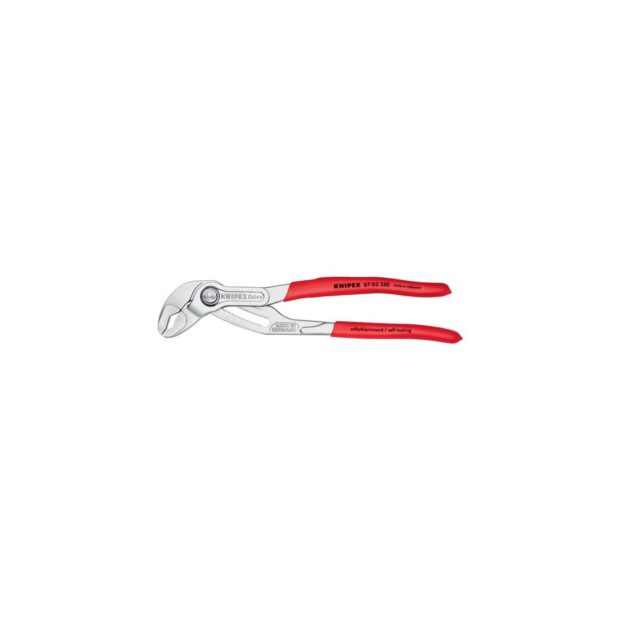 KNIPEX Water pump pliers Cobra® length 250 mm clamping width 46 mm chrome-plated plastic-coated - Image 3