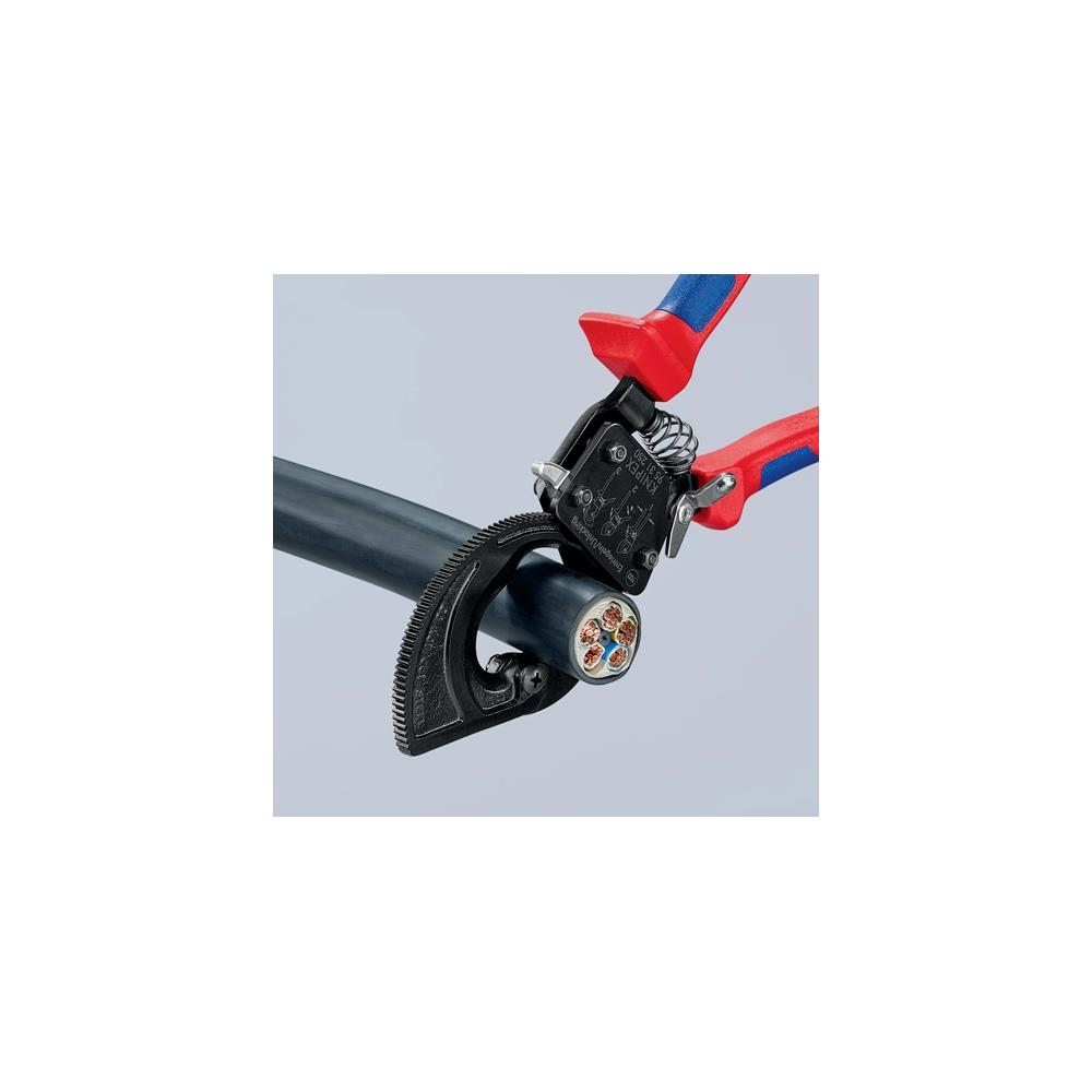 KNIPEX Cable cutter overall L 250 mm max. 32 (240 mm²) mm multi-component handles - Image 11
