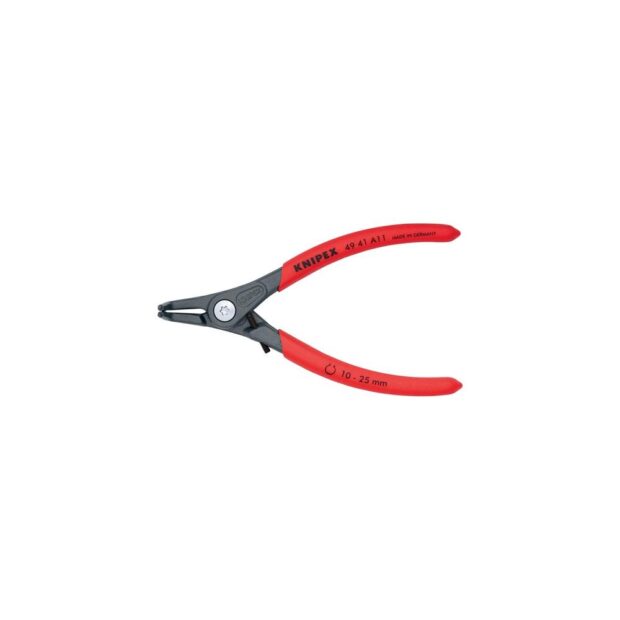 KNIPEX Outer fixing ring pliers A 11 for shaft diameter 10-25 mm with spread limiter length 130 mm - Image 4