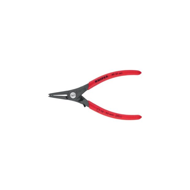 KNIPEX Precision circlip pliers A 1 for shaft diameter 10-25 mm with spread limiter length 140 mm - Image 2