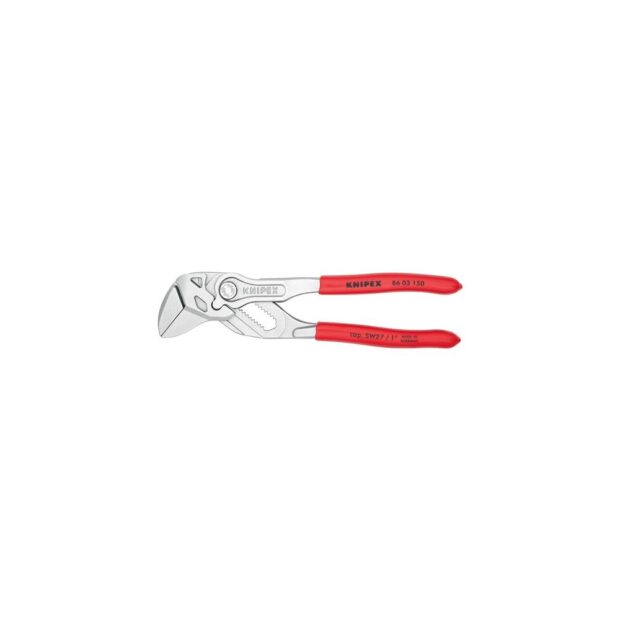 KNIPEX Pliers spanner  length 150 mm clamping width 27 mm chrome-plated plastic coated - Image 2