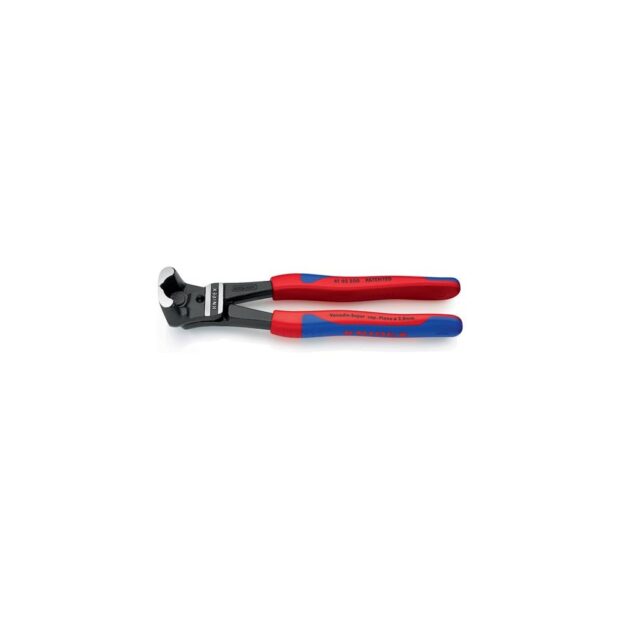 KNIPEX Bolt end cutter ISO 5743 overall length 200 mm polished head, multi-comp. handles