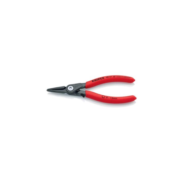 KNIPEX Precision circlip pliers J 0 for bore diameter 8-13 mm with spread limiter length 140 mm