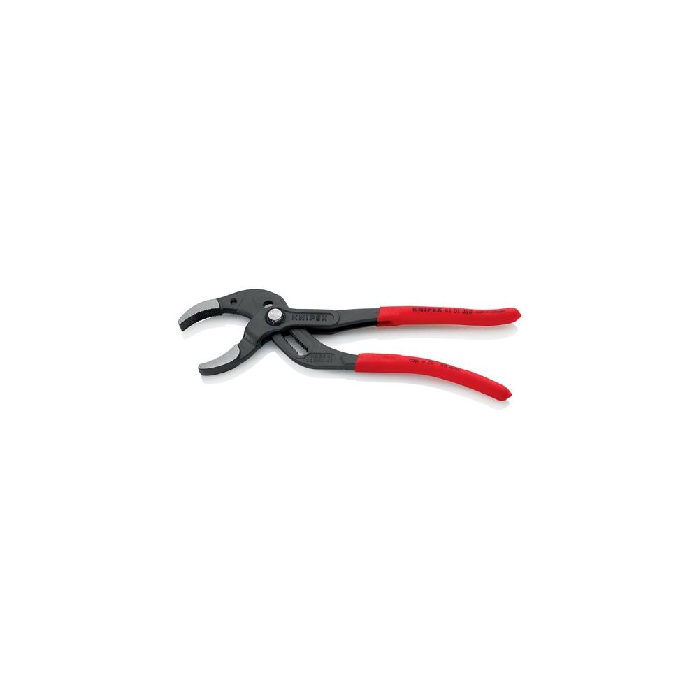KNIPEX Siphon/connector pliers length 250 mm clamping width 25-80 mm black atramentised - Image 2