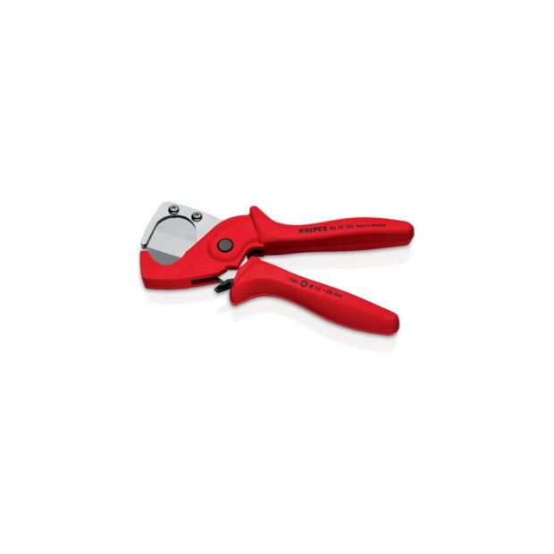 KNIPEX Pipe cutter  for pipe diameter 12-25 mm length 185 mm chrome-vanadium el. steel - Image 7