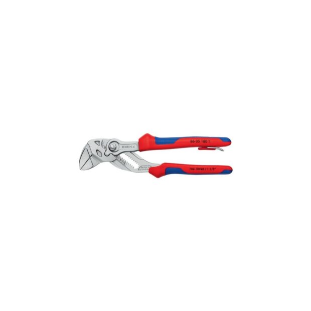 KNIPEX Pliers spanner  length 180 mm clamping width 40 mm chrome-plated multi-component handles with fixing eye - Image 2