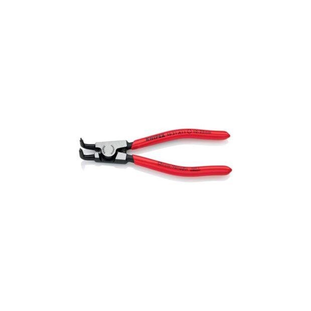 KNIPEX Outer fixing ring pliers A 11 for shaft diameter 10-25 mm 90 deg angled polished length 125 mm - Image 3