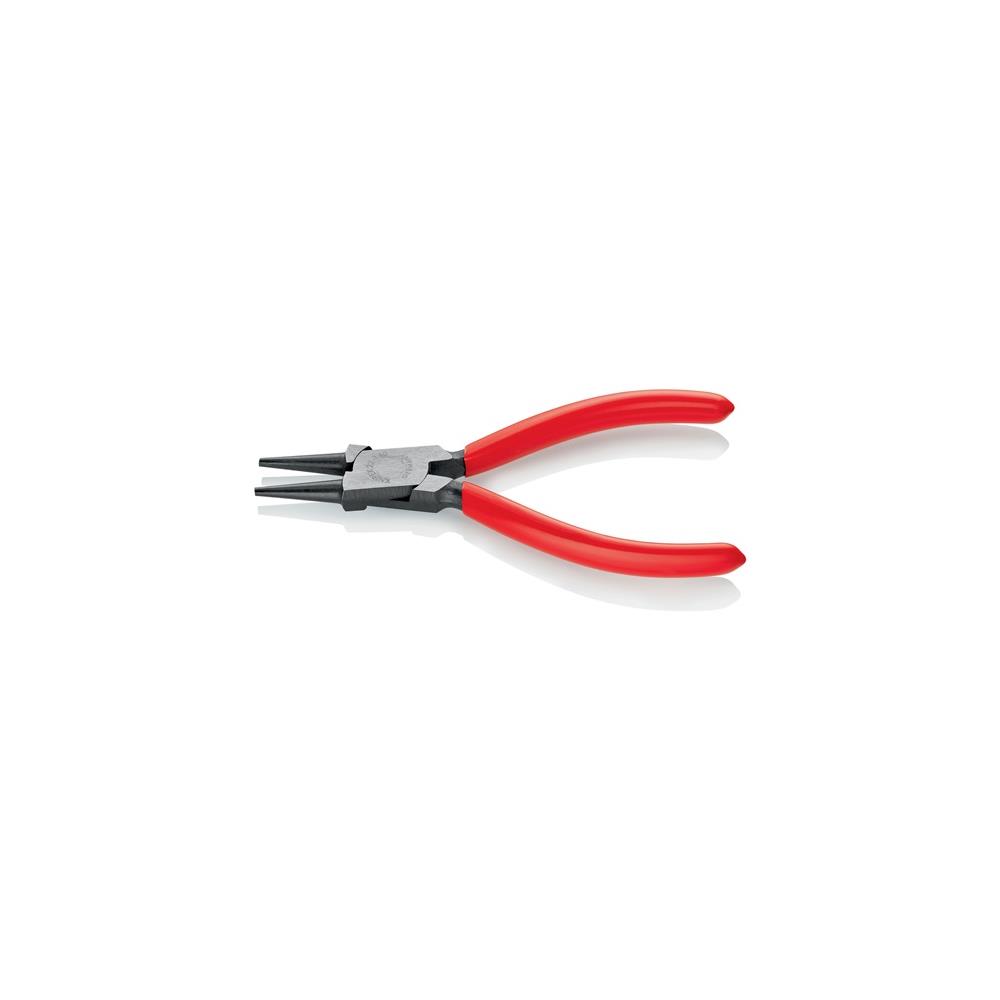KNIPEX Round nose pliers ISO 5745 length 140 mm polished head plastic-coated - Image 2