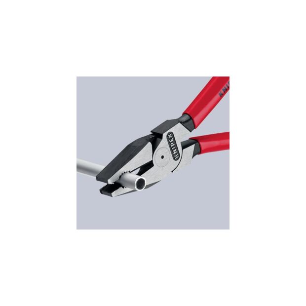 KNIPEX Power combination pliers  length 200 mm chrome-plated multi-component handles - Image 3