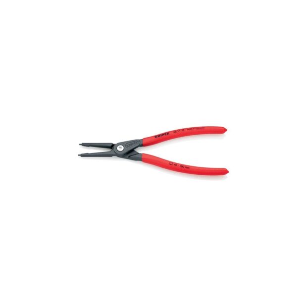 KNIPEX Precision circlip pliers J 3 for bore diameter 40-100 mm plastic-coated atramentised length 225 mm - Image 4