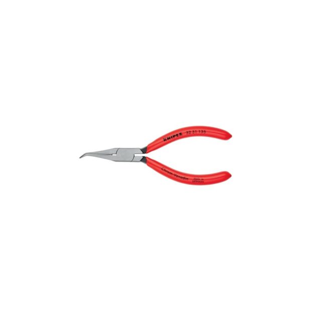 KNIPEX Adjusting pliers ISO 5235 length 135 mm 40 deg angled flat plastic-coated - Image 2