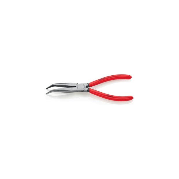 KNIPEX Mechanic's pliers ISO 5745 length 200 mm shape 2 40 deg angled plastic cover - Image 2