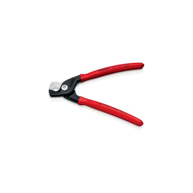 KNIPEX Cable shears  length 160 mm  plastic-coated - Image 4