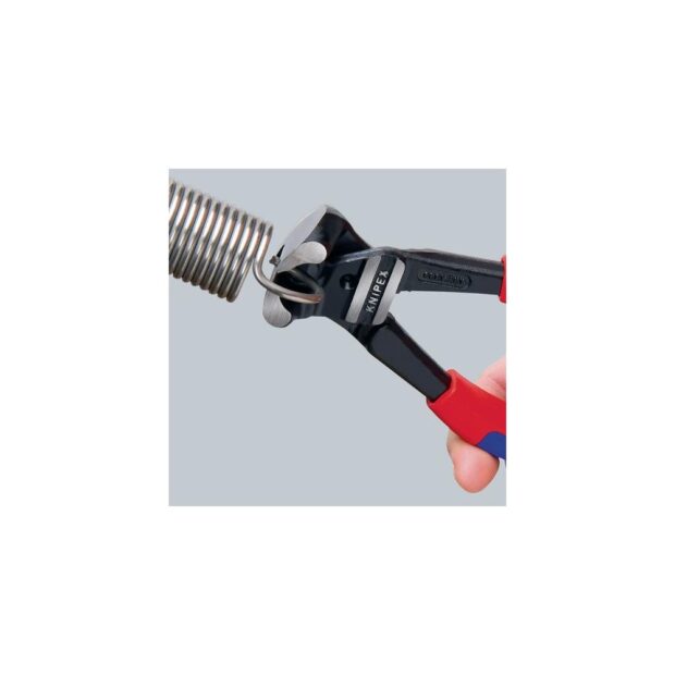 KNIPEX Bolt end cutter ISO 5743 overall length 200 mm polished head, multi-comp. handles - Image 3