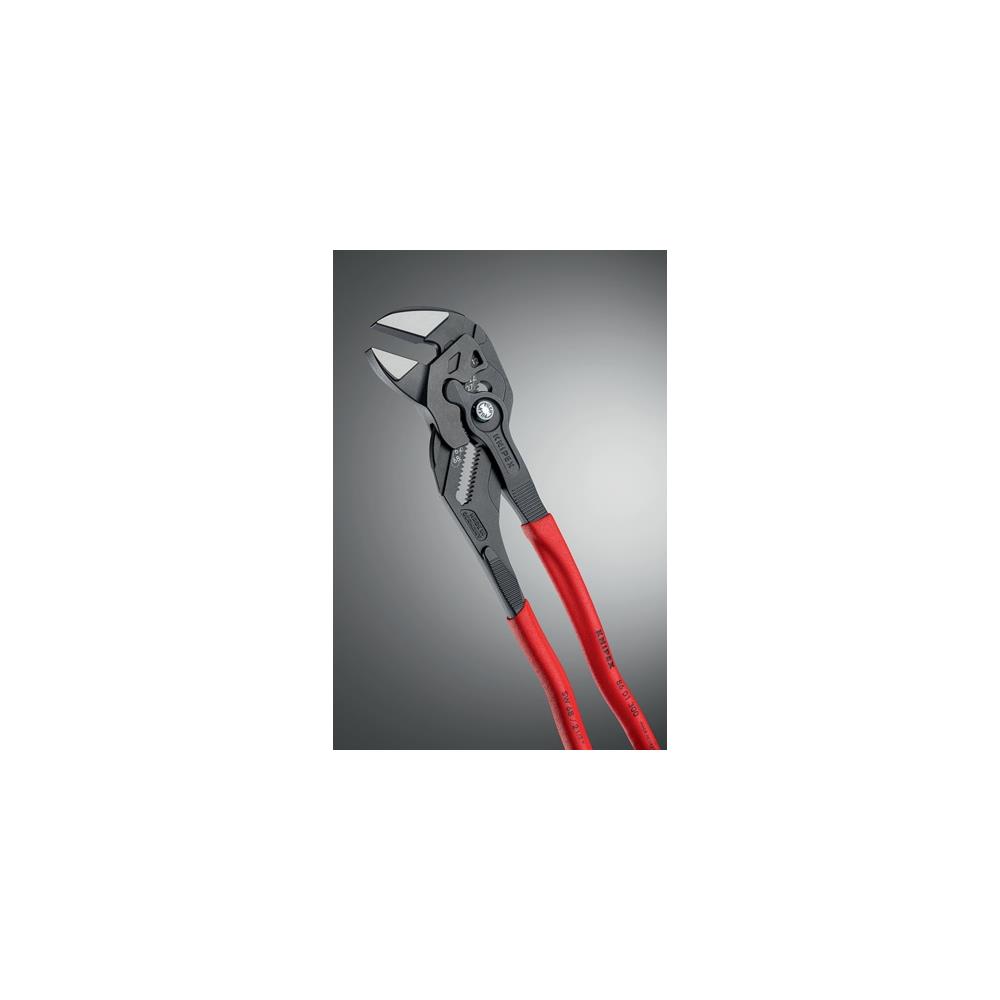 KNIPEX Pliers spanner length 300 mm black atramentised clamping width 68 mm plastic-coated - Image 3