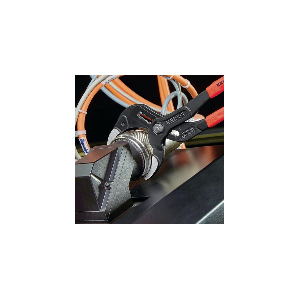 KNIPEX Siphon/connector pliers length 250 mm clamping width 25-80 mm black atramentised - Image 9