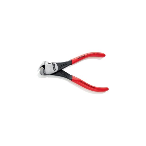 KNIPEX High-power end cutter  overall length 160 mm polished head, plastic coated - Image 3