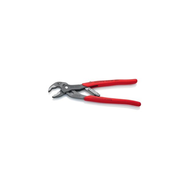 KNIPEX Water pump pliers SmartGrip® length 250 mm clamping width 10-36 mm grey atramentised polished plastic-coated - Image 4