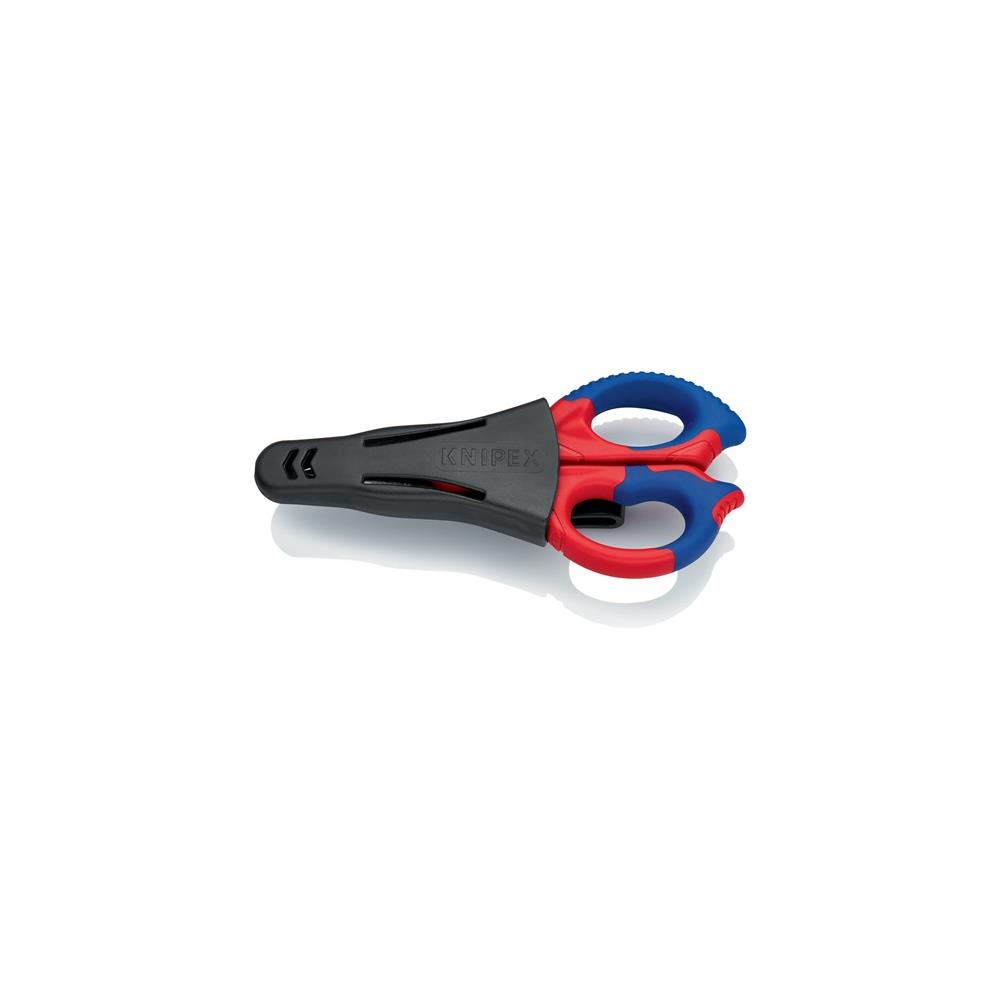 KNIPEX Electrician/craftsman's scissors length 155 mm 2-component grips - Image 4