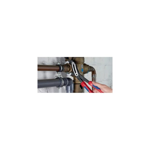 KNIPEX Water pump pliers Alligator® length 300 mm clamping width 60 mm polished multi-component handles - Image 3