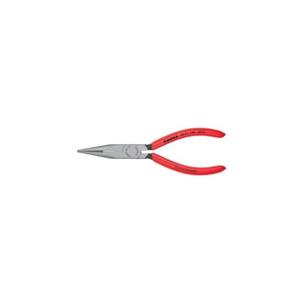 KNIPEX Long-nose pliers  overall length 160 mm shape 2 polished head plastic-coated - Image 3