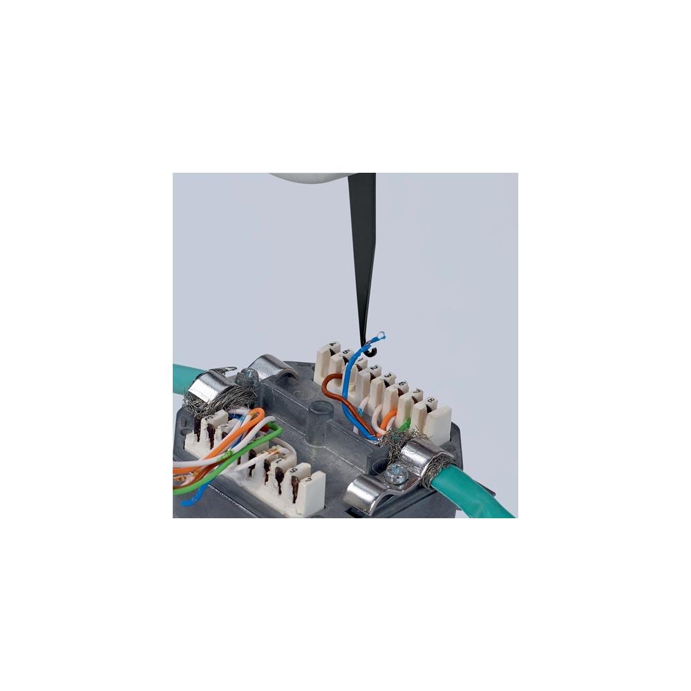 KNIPEX Contact tool length 175 mm for LSA Plus and similar diameter 0.4-0.8 mm - Image 6