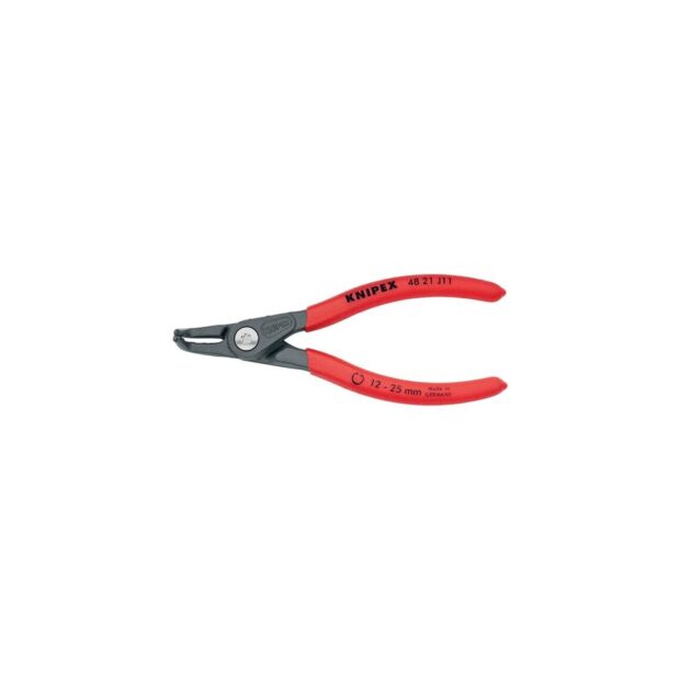 KNIPEX Precision circlip pliers J 11 for bore diameter 12-25 mm plas.-coat.atrament. length 130 mm - Image 2