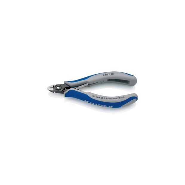 KNIPEX Precision electronic side cutter  length 120 mm shape 0 facet yes, very small polished - Image 5