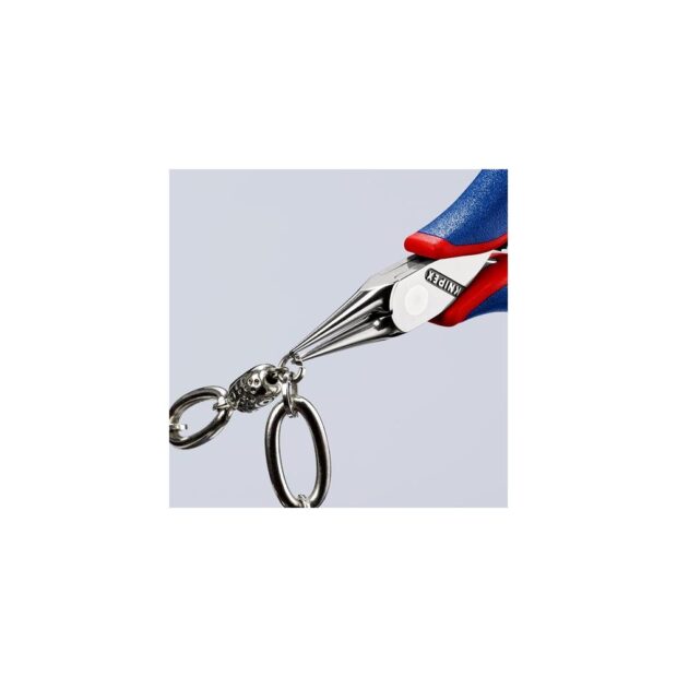 KNIPEX Electronic gripping pliers  overall length 115 mm bullet tip jaws shape 3 multi-component handles - Image 5