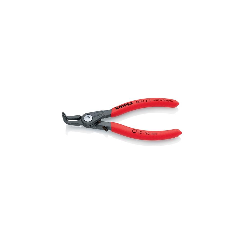 KNIPEX Precision circlip pliers J 11 for bore diameter 12-25 mm with spread limiter length 130 mm