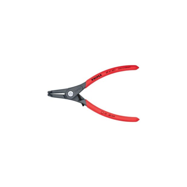 KNIPEX Outer fixing ring pliers A 21 for shaft diameter 19-60 mm with spread limiter length 165 mm - Image 3