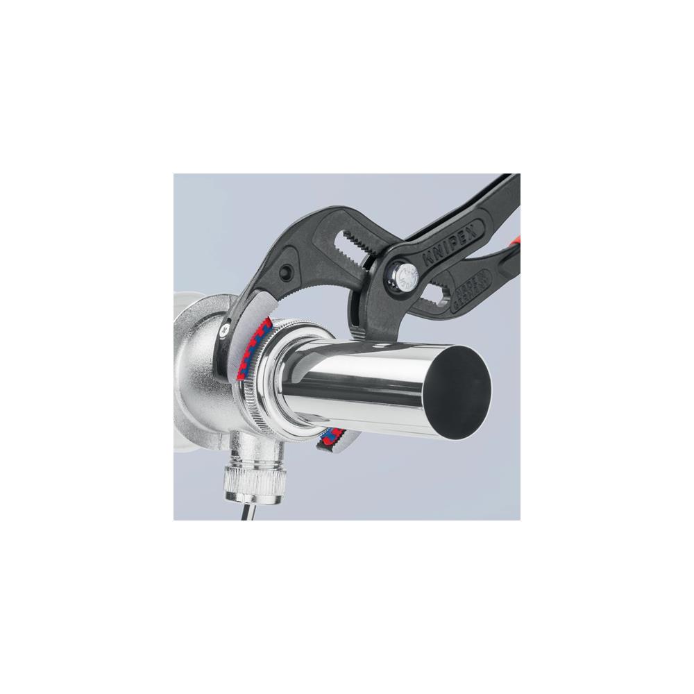 KNIPEX Siphon/connector pliers length 250 mm clamping width 10-75 mm black atramentised with plastic jaws - Image 5