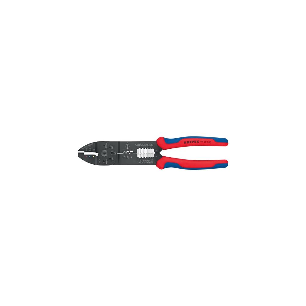 KNIPEX Crimping pliers length 240 mm 0.5-6(AWG 20-10)/0.5-2.5 (AWG 20-13) mm² - Image 8