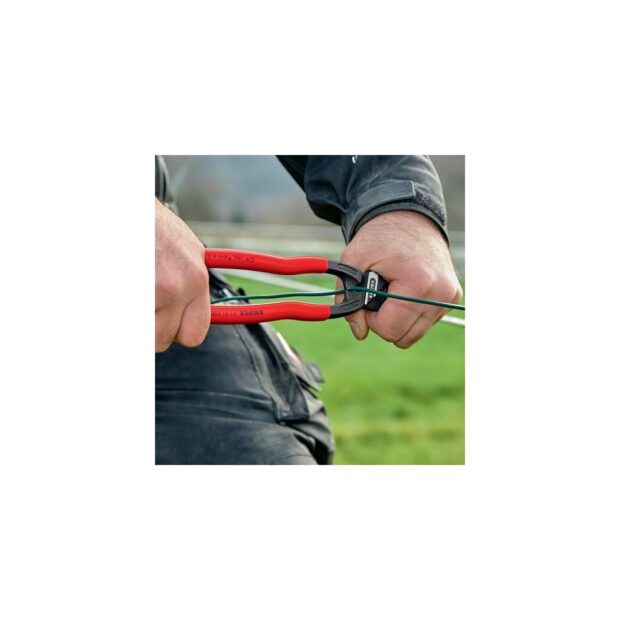 KNIPEX Compact bolt cutter CoBolt® length 250 mm plastic coated straight 3.8 mm without recess soft medium 5.6 mm hard 4 mm - Image 3