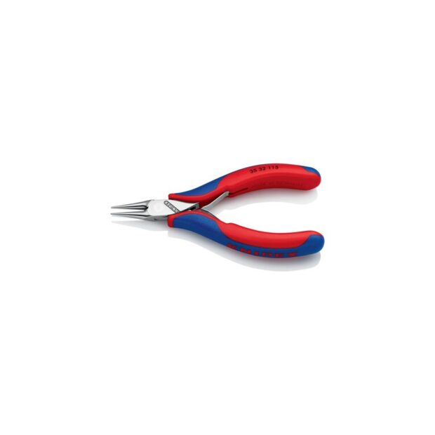 KNIPEX Electronic gripping pliers  overall length 115 mm bullet tip jaws shape 3 multi-component handles - Image 7