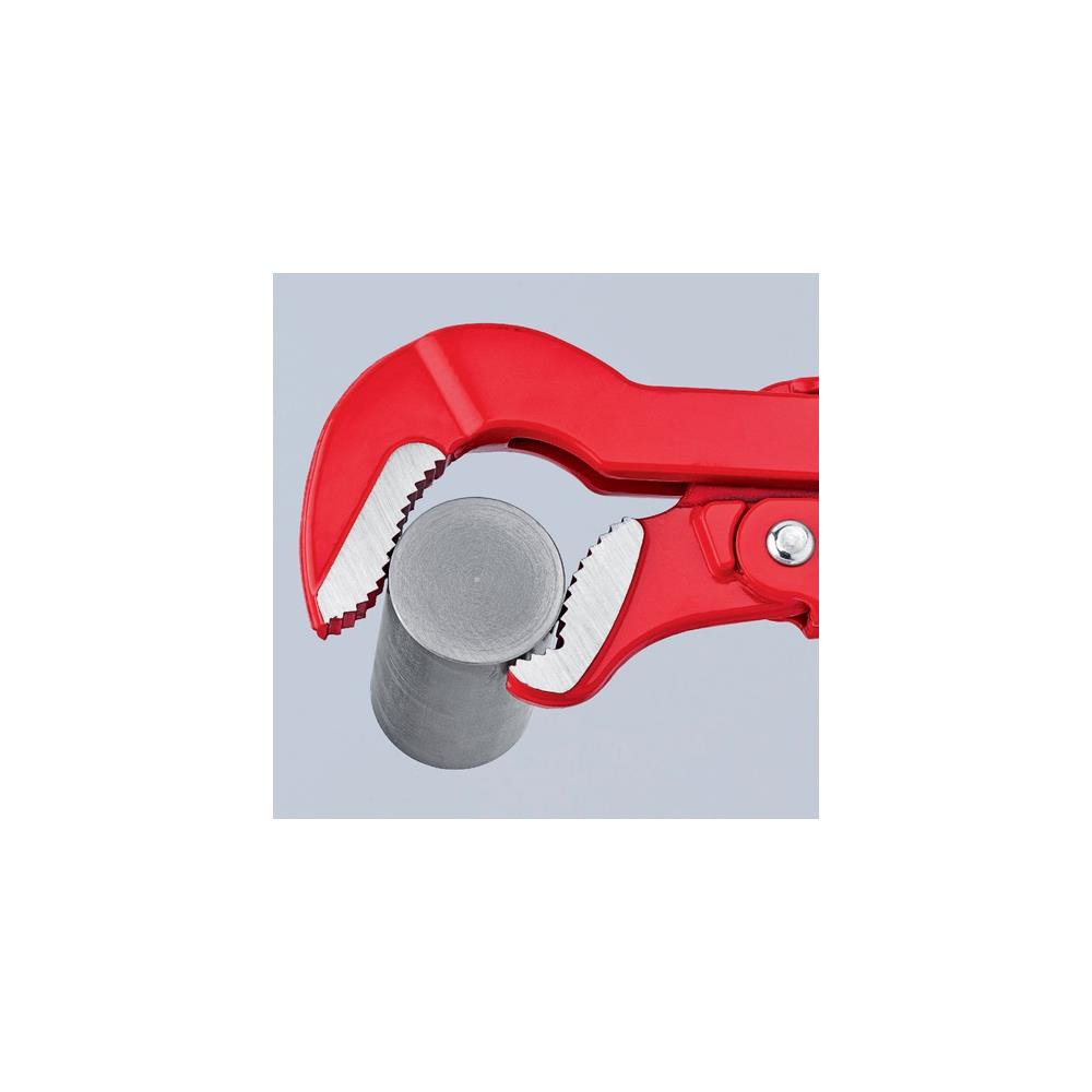 KNIPEX Pipe wrench overall L 245 mm clamping W 0-35 mm for pipe 1/2 inch - Image 5
