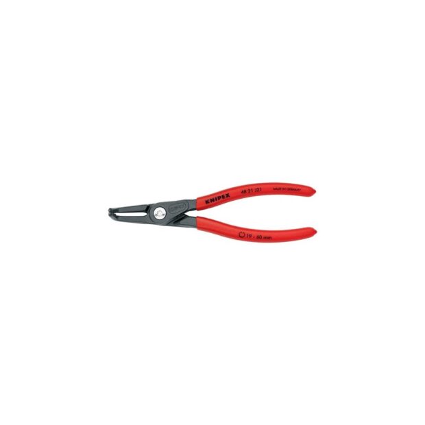 KNIPEX Precision circlip pliers J 21 for bore diameter 19-60 mm plas.-coat.atrament. length 165 mm - Image 3