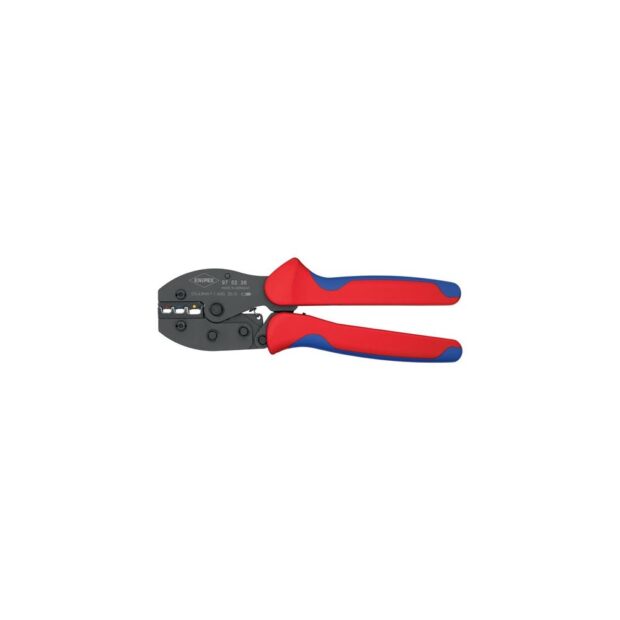 KNIPEX Crimping pliers PreciForce® length 220 mm 0.5- 6 (AWG 20-10) mm² 487 g f.insul.cable lug