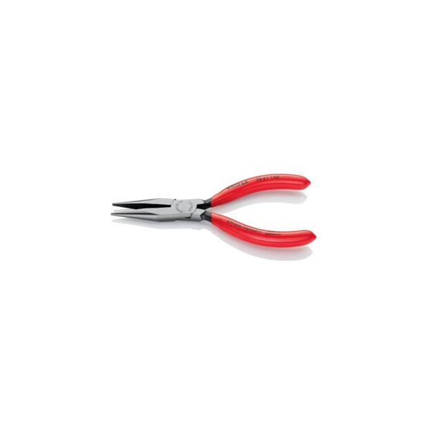 KNIPEX Long-nose pliers  overall length 140 mm shape 2 polished head plastic-coated - Image 2