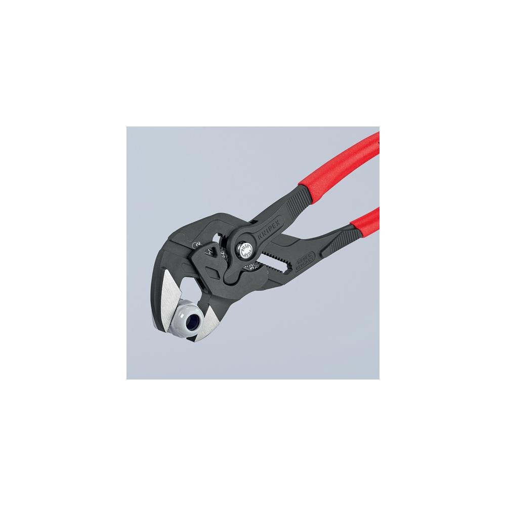 KNIPEX Pliers spanner length 300 mm black atramentised clamping width 68 mm plastic-coated - Image 6