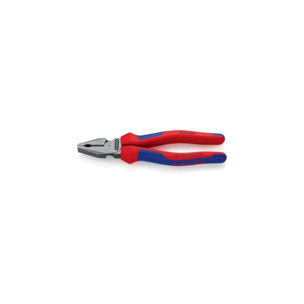 KNIPEX Power combination pliers  length 200 mm polished multi-component handles