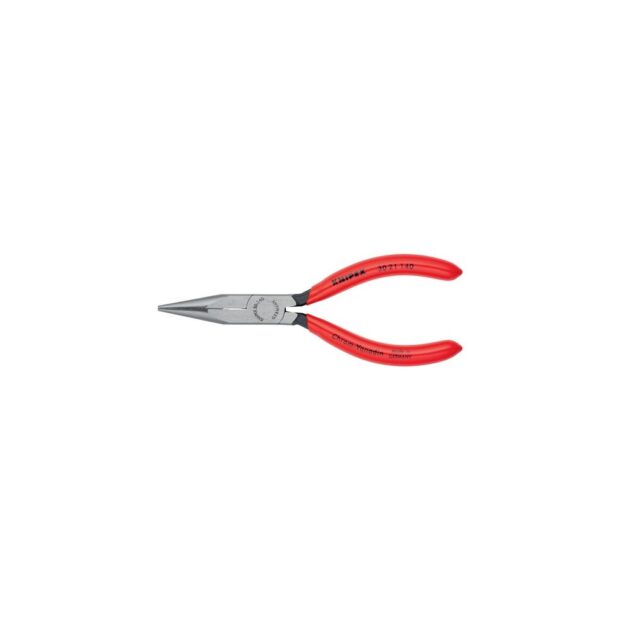 KNIPEX Long-nose pliers  overall length 140 mm shape 2 polished head plastic-coated - Image 3