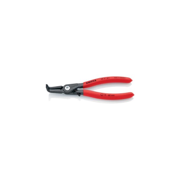 KNIPEX Precision circlip pliers J 21 for bore diameter 19-60 mm with spread limiter length 165 mm