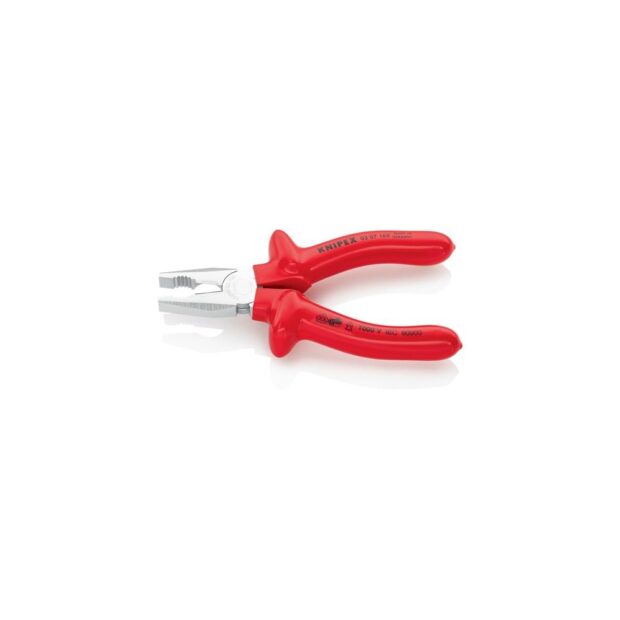 KNIPEX Universal pliers  length 160 mm dip-insulated chrome-plated VDE - Image 3