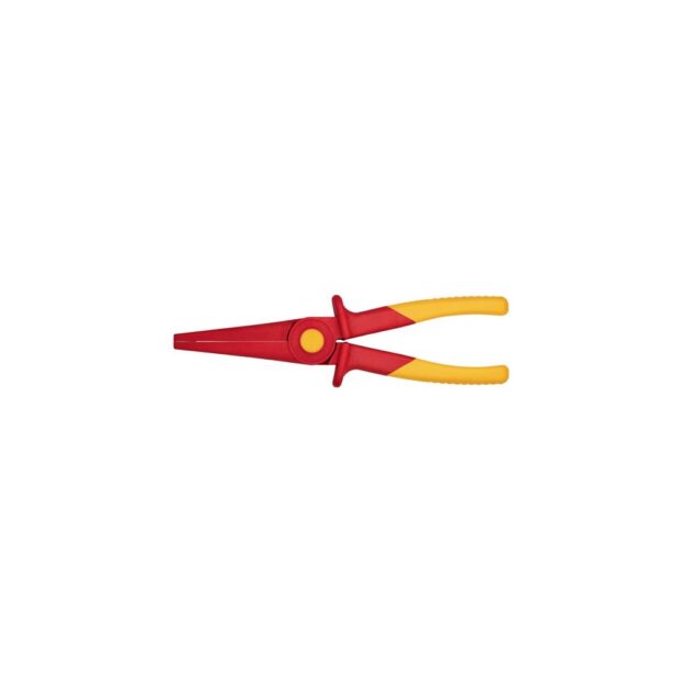 KNIPEX Needle-nose pliers  overall length 220 mm plastic, glass fibre reinforced with soft plastic zone